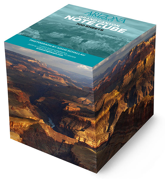 Grand Canyon Note Cube