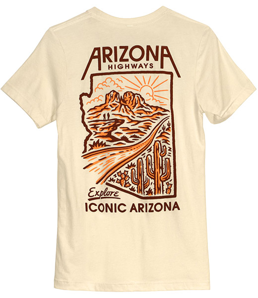 Iconic Arizona Tee x Highways - Store Highways Arizona Arizona