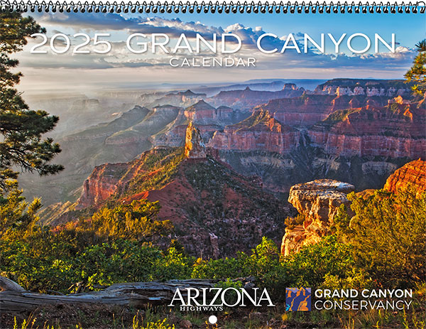 2025 Grand Canyon Wall Calendar