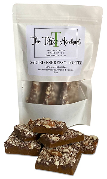 Salted Espresso Toffee