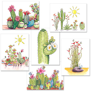 Cactus Note Cards