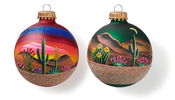 Desert Evening Ornaments